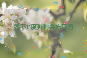 零下15度狗狗会冻死吗