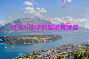 狗狗不能吃的坚果有哪些