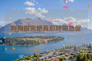 狗狗做完绝育后呼吸急促