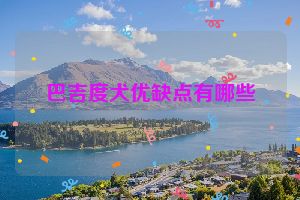 巴吉度犬优缺点有哪些
