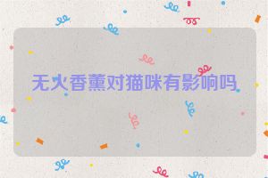 无火香薰对猫咪有影响吗